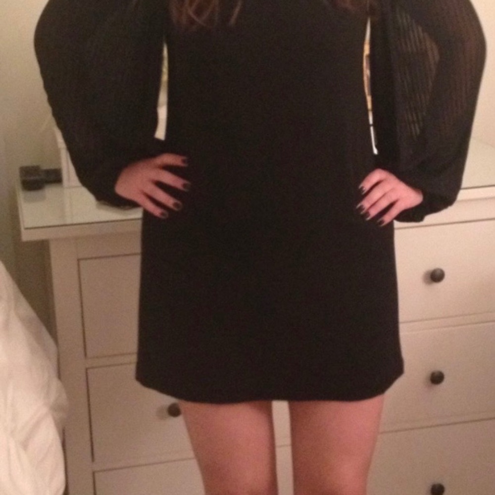 Black House White Market LBD dress mini black size 8